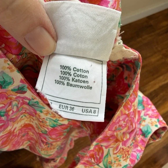 Vintage Laura Ashley Dress 8 - Picture 11 of 16